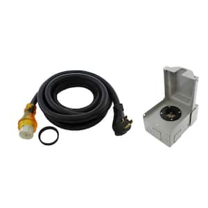 50A Emergency Power Kit with SS2-50 Inlet Box and 20 ft. Cord