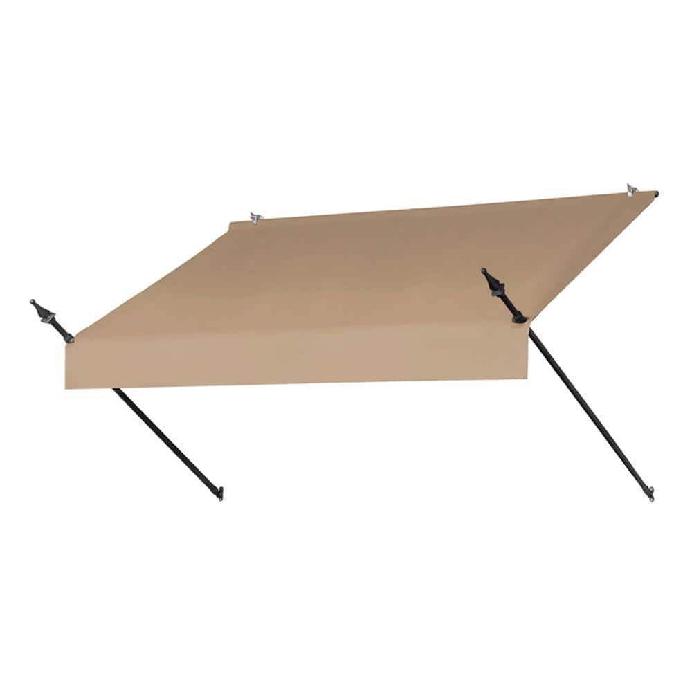 Awnings in a Box 6 ft. Designer Manually Retractable Awning (36.5 in. Projection) in Sand, Brown -  3020764