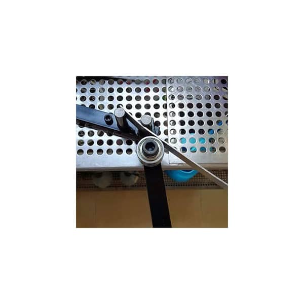 Manual Rod Bender – 6mm Capacity Mini Tubing & Flat Bar Bending Tool With 340mm Handle, Stainless Steel Workbench Bender
