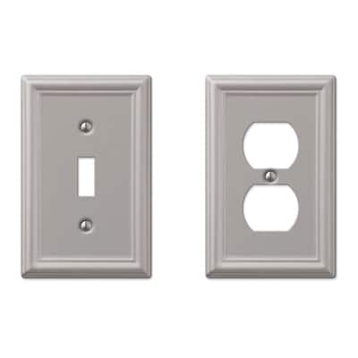 G&h FW210 plat plaque blanc mat 2 Gang Double 13 A Switched Plug Socket