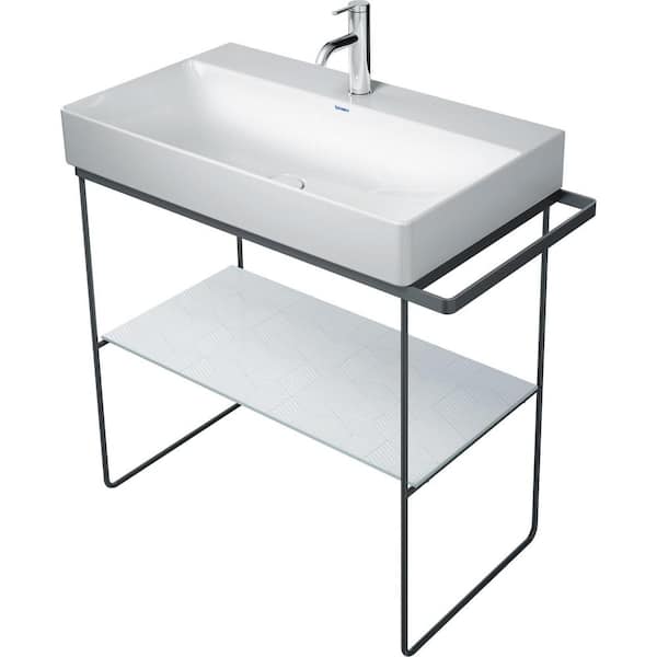 Duravit DuraSquare Brass Sink Console Legs in Chrome
