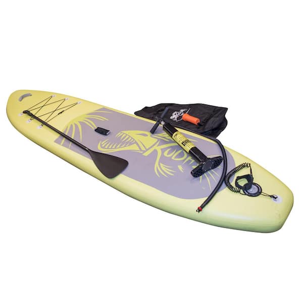 KUDA PERFORMANCE SPORT 10.75 ft. Inflatable Stand-Up Paddle Board Kit  805536 - The Home Depot