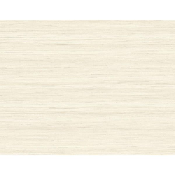 A-Street Prints Beige Shantung Cream Silk Vinyl Non-Pasted Textured Repositionable Wallpaper