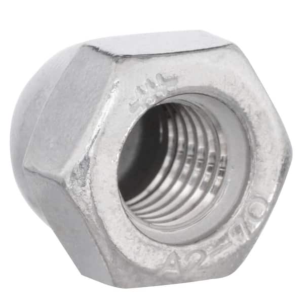 Dome Domed Nut Stainless Steel 5 M10-1.25 Fine Thread 10mm 1.25 Acorn Cap 