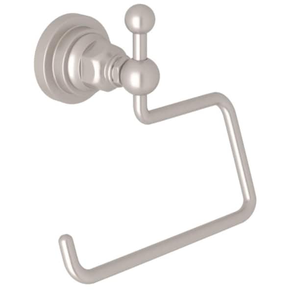 San Giovanni Bath Wall Mount Toilet Paper Holder in Satin Nickel