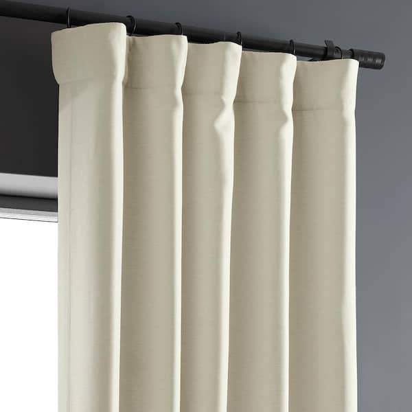 Buy Cream Solid Jute 5 Ft Light Filtering Eyelet Window Curtains (Set of 2)  by The Conversion at 60% OFF by The Conversion | Pepperfry