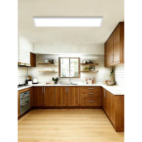 AIKVSXER 24-Pack 1 ft. x 4 ft. 5500 LM White Integrated LED Panel