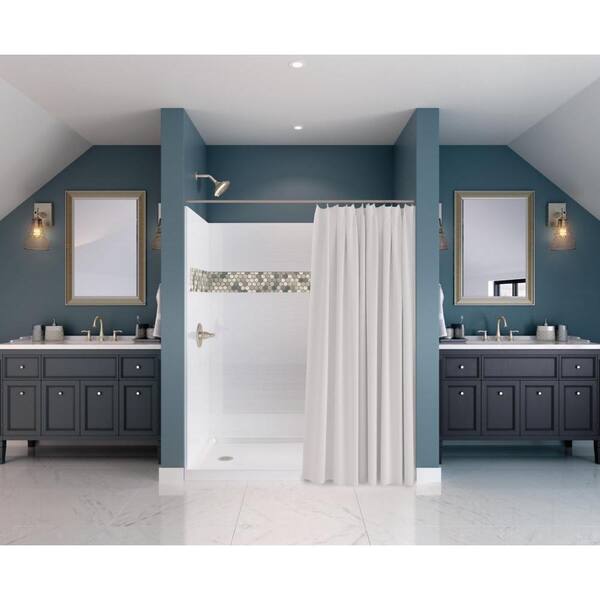 Delta - UPstile 32 in. x 60 in. x 74 in. Shower Kit in White