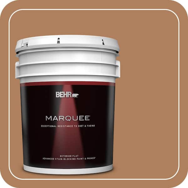 BEHR MARQUEE 5 gal. #T14-12 Coronation Flat Exterior Paint & Primer