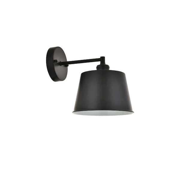 straight arm wall sconce