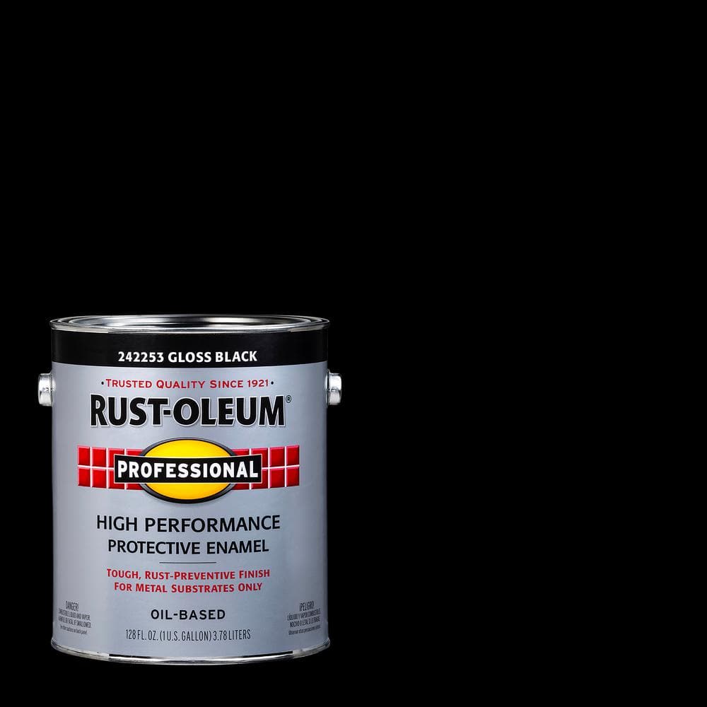 UPC 020066167905 product image for 1 gal. High Performance Protective Enamel Gloss Black Oil-Based Interior/Exterio | upcitemdb.com