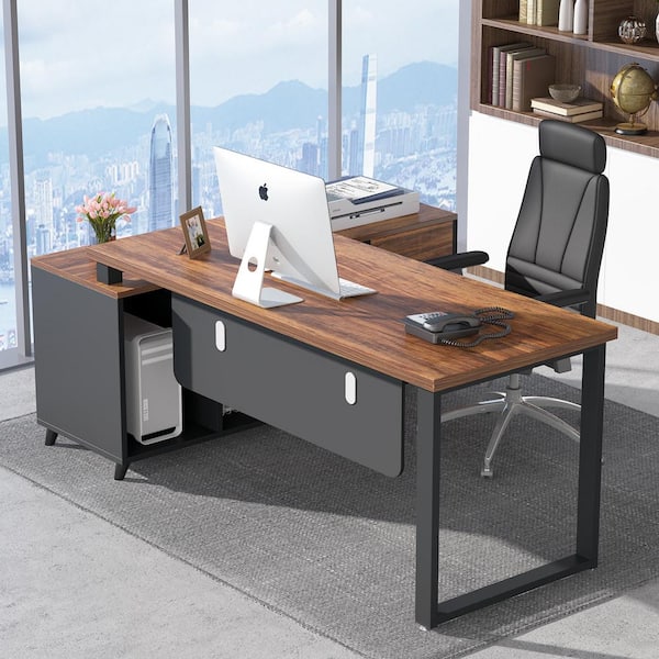 Tribesigns 70.8” Executive Desk Large Office Computer Desk
