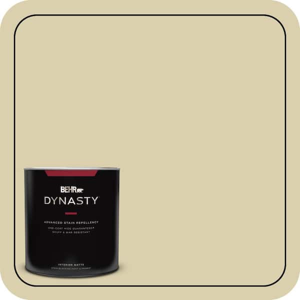 BEHR DYNASTY 1 qt. #M330-3 Sweet Jasmine Matte Interior Stain-Blocking Paint & Primer