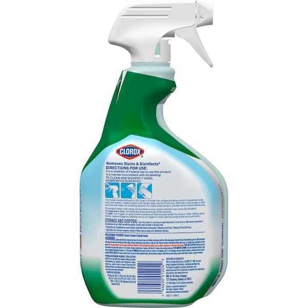 Clorox Clean-Up Cleaner with Bleach In A Triggered Spray Bottle-1 Quart  (Clorox 1204)