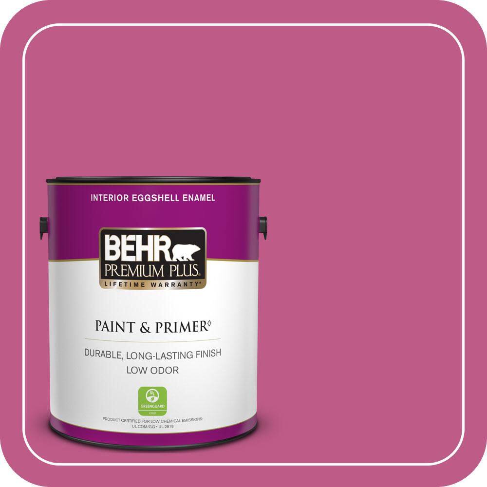 1 gal. #P120-5 Beauty Queen Eggshell Enamel Low Odor Interior Paint & Primer price history on PriceWatchPro