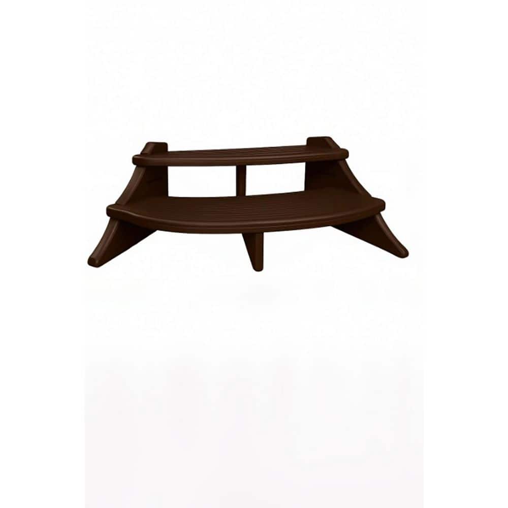 Edge 300 lbs. Spa (Hot Tub) Step Espresso Color