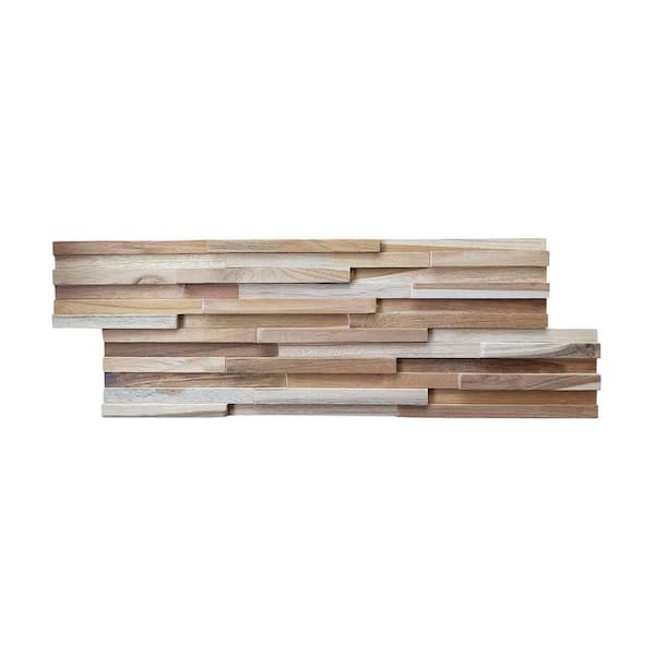 Crawford & Burke Natural Ripple Wall Cladding HD4018AL The Home Depot