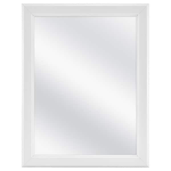 Glacier Bay 15-1/8 in. W x 19-1/4 in. H Framed Recessed or Surface-Mount Bathroom Medicine Cabinet in White