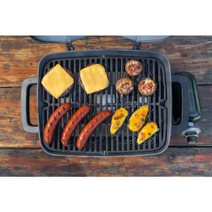 1-Burner Portable Table Top Propane Gas Grill in Cast Aluminum