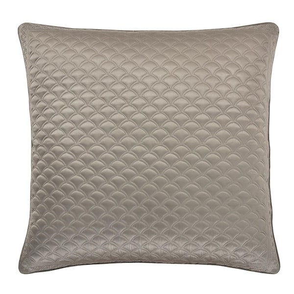 Unbranded Lincoln Taupe Polyester Euro Sham