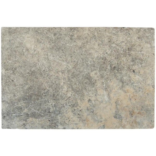 MSI Silver 2 cm. x 16 in. x 24 in. Tumbled Travertine Paver Tile (160.2 sq. ft./pallet)