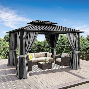 Paragon Outdoor Durham 11 ft. x 13 ft. Aluminum Hard Top