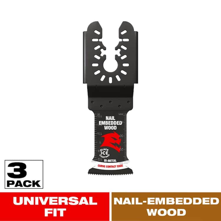 DIABLO 1-1/4 in. Demo Demon Universal Fit Bi-Metal Oscillating Tool Blades for Nail-Embedded Wood