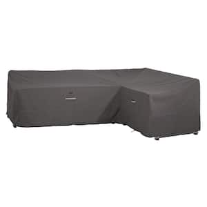 Ravenna 104 in. L (83 in. L Right) x 32 in. W x 31 in. H Patio Right Facing L-Shape Sectional Lounge Set Cover