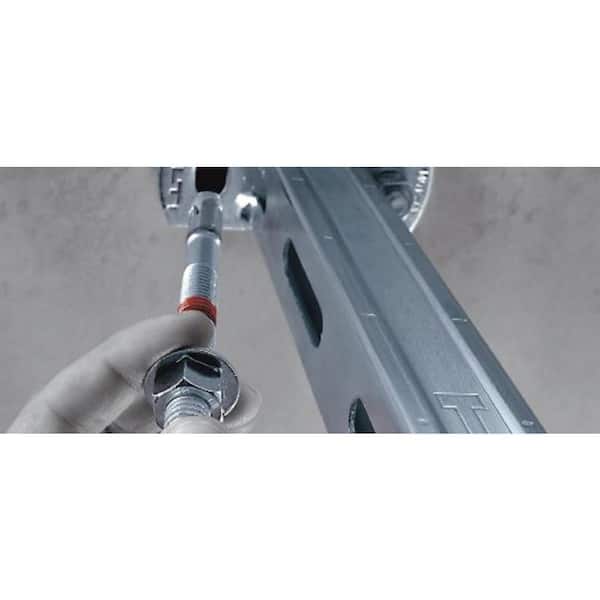 Hilti 1/2 in. x 3-1/4 in. Kwik Bolt TZ2-Carbon Steel Zinc Hilti 1/2 in. x 3-1/4 in. Kwik Bolt TZ2-Carbon Steel Zinc