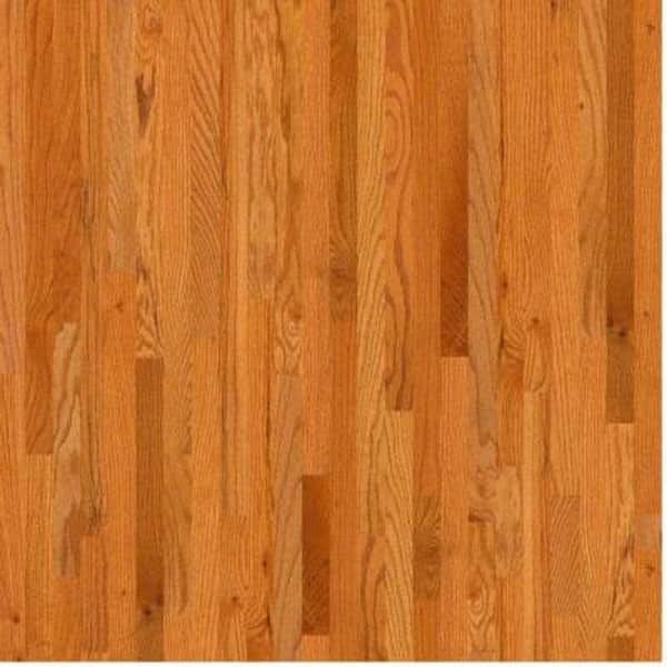 Shaw Take Home Sample - Woodale Carmel Oak Solid Hardwood Flooring - 5 in. x 7 in.