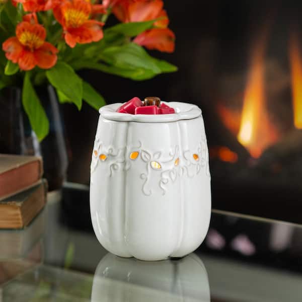 Grey Ceramic Electric Wax Melter & Candle Warmer