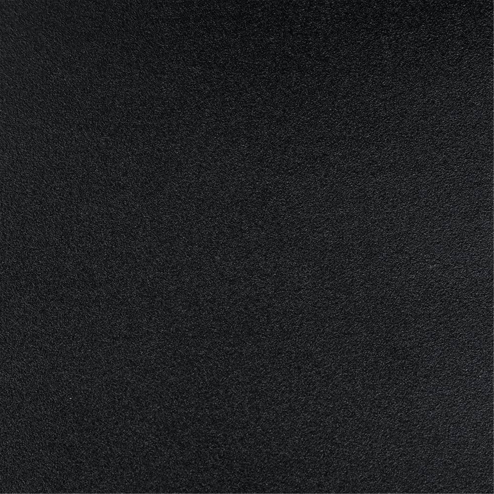 Textured Black Outdoor Wall Light with Clear Crackle Glass