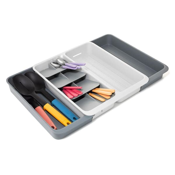 Drawer Store Expanding Tiered Cutlery, Utensil and Gadget Organizer