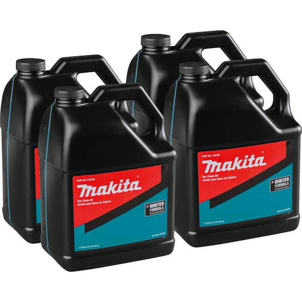 Makita 1 Gal. Bar Chain Oil, Winter (4-Pack)