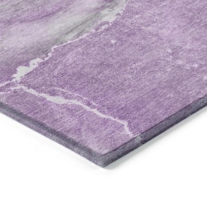 Chantille ACN524 Lilac 10 ft. x 14 ft. Machine Washable Indoor/Outdoor Geometric Area Rug
