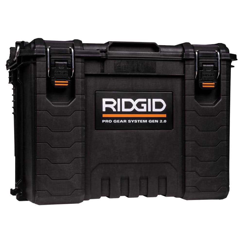 Ridgid 2 0 Pro Gear System 22 In Xl Tool Box Storage 254073 The Home
