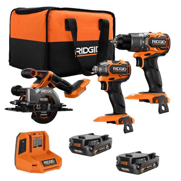 18V NUKE SubCompact Brushless Cordless 2-Tool Combo Kit with 18V NUKE Brushless 4-1/2 in. Circular Saw
