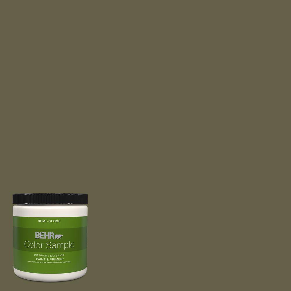BEHR PREMIUM PLUS 8 oz. PPU901 Alligator Skin SemiGloss Interior