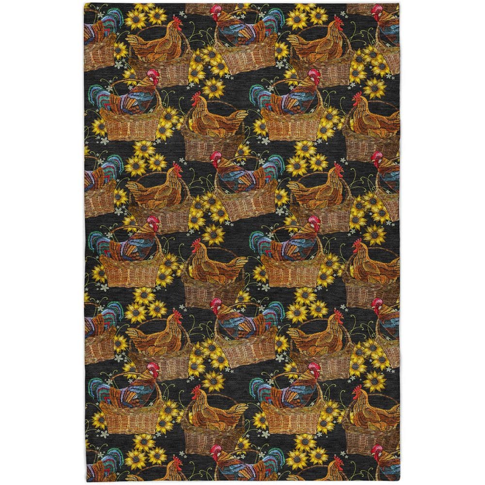Dream Shag Premium Machine Washable Abstract ADS157 Midnight 10 ft. x 14 ft. Area Rug price history on PriceWatchPro