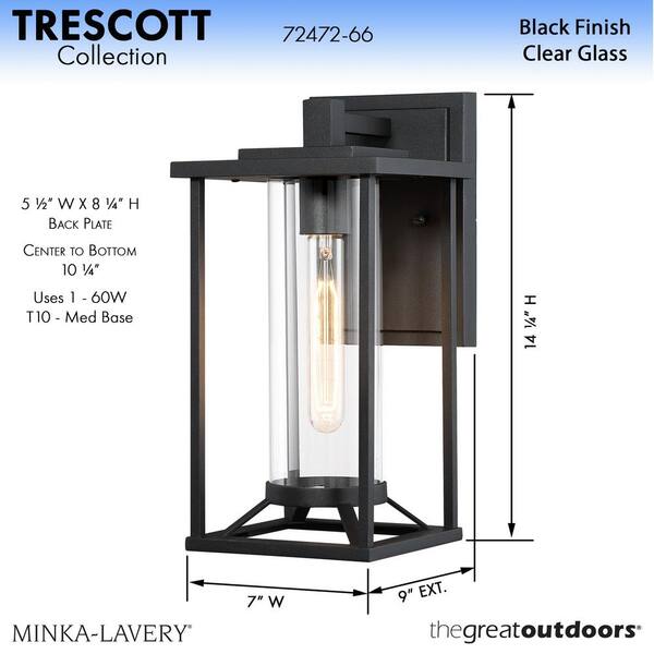 Trescott outdoor shop wall sconce