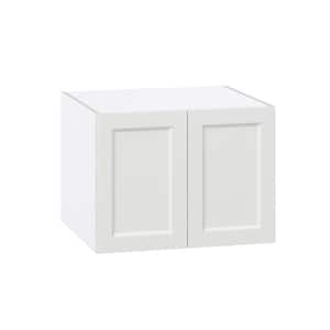27 in. W x 24 in. D x 20 in. H Alton Painted White Shaker Assembled Deep Wall Bridge Kitchen Cabinet