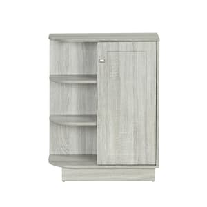 León 22in. Brown Linen Storage Cabinet for Bathroom and more