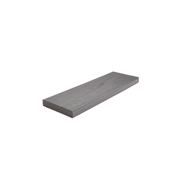 1x6-20' Trex Transcend Lineage Composite Deck Board - Island Mist Square Edge (Actual Size: .94"x 5.5") IM010620TLS01