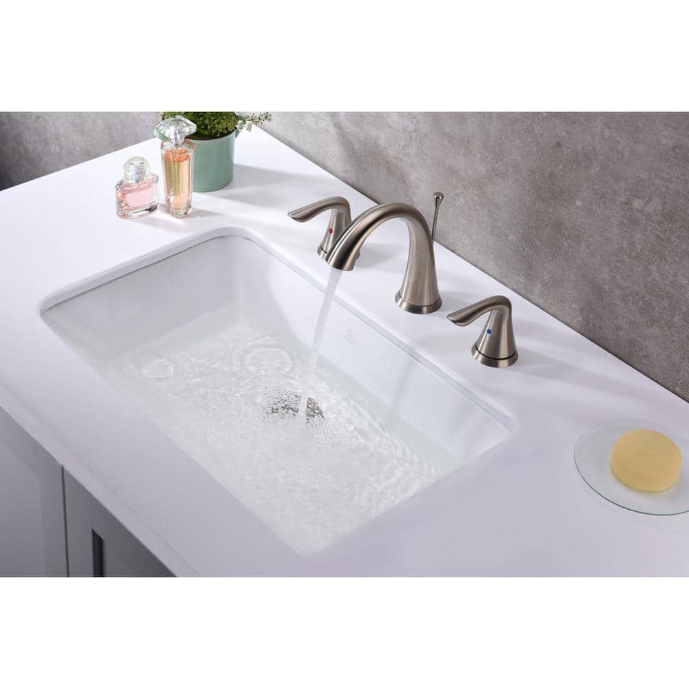 Rhodes Series 21'' White Ceramic Undermount Sink Basin