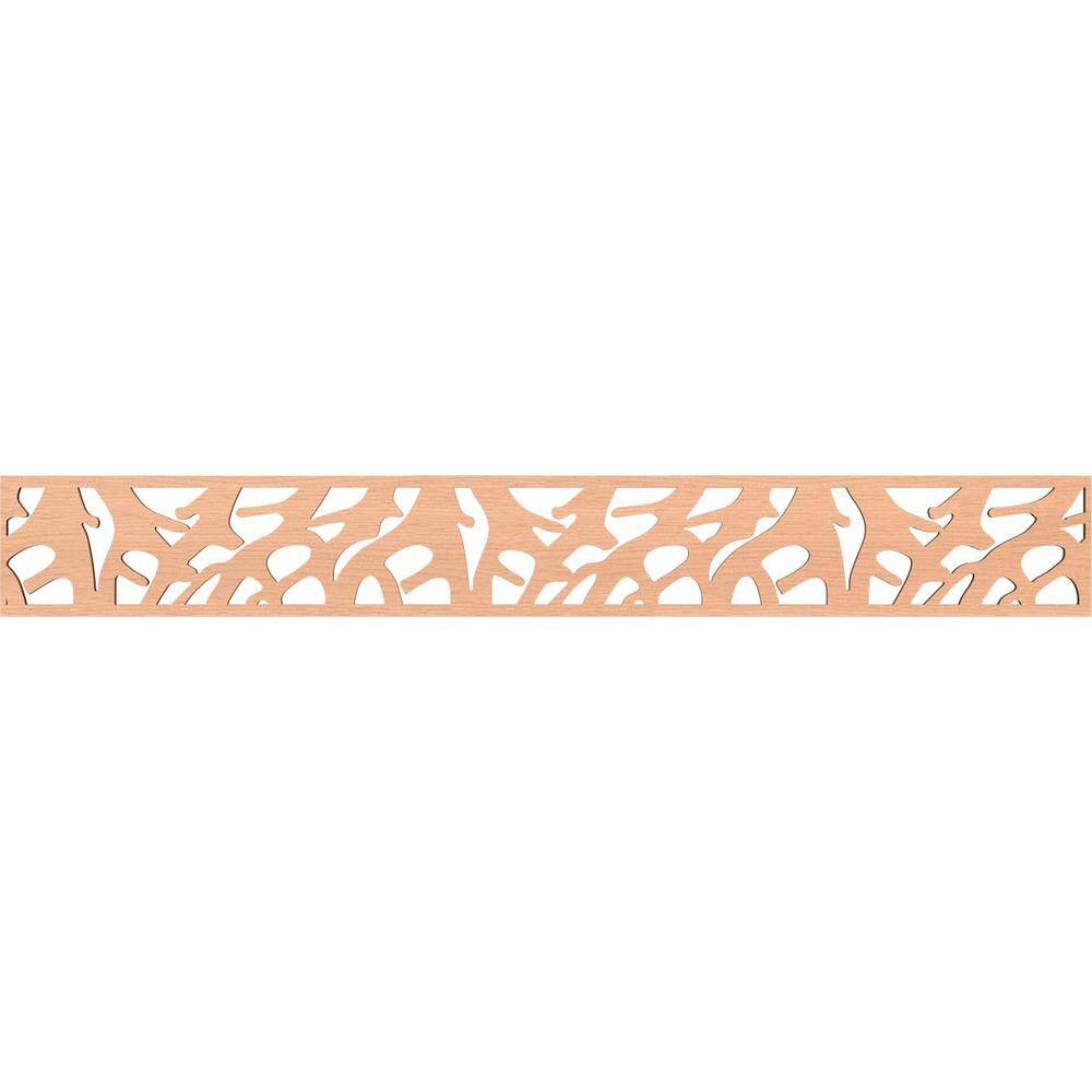 Manton Fretwork 0.25 in. D x 46.5 in. W x 6 in. L Alder Wood Panel Moulding price history on PriceWatchPro