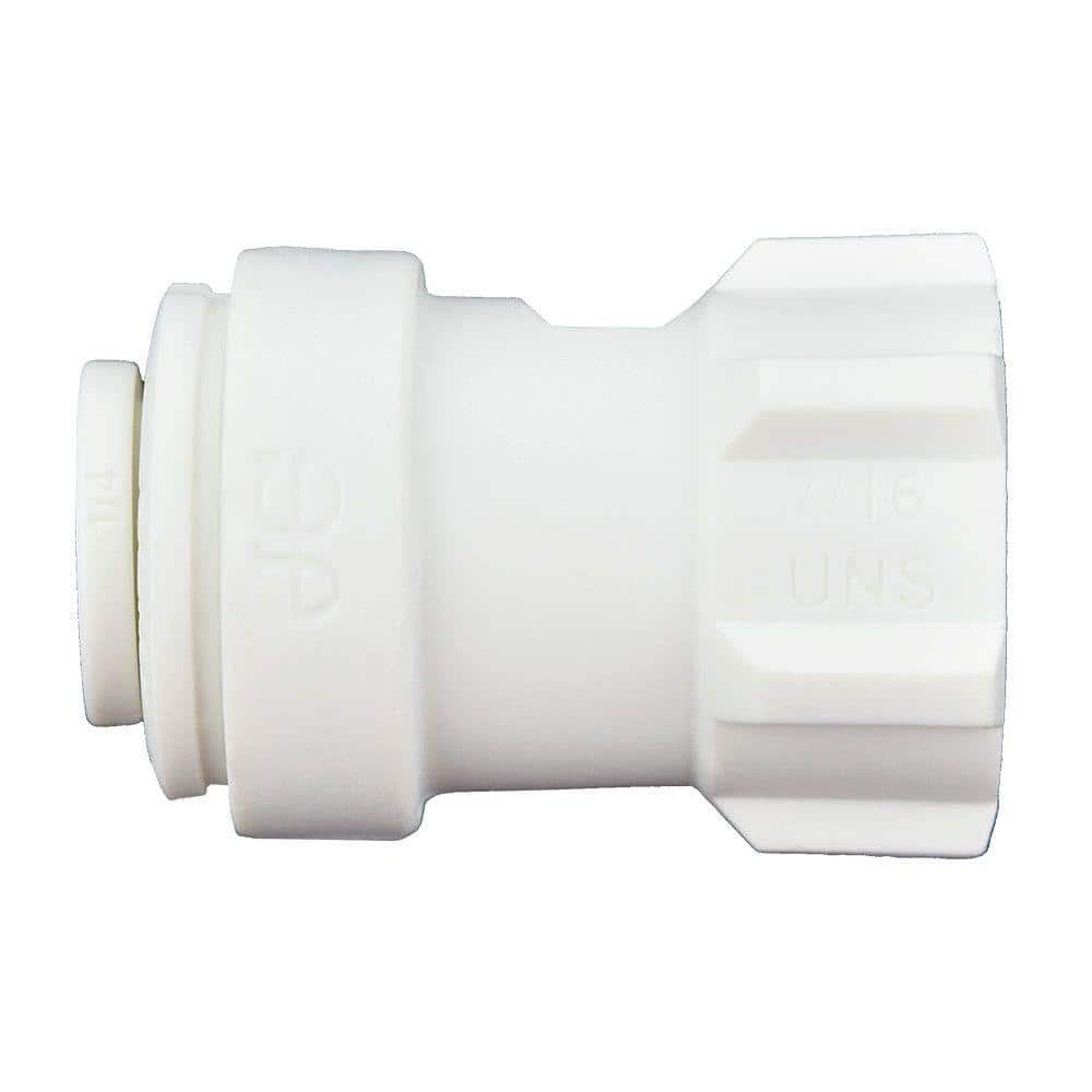 1/4 in. Push-to-Connect x 1/4 in. Female Compression Polypropylene Ice Maker Connector (10-Pack) price history on PriceWatchPro