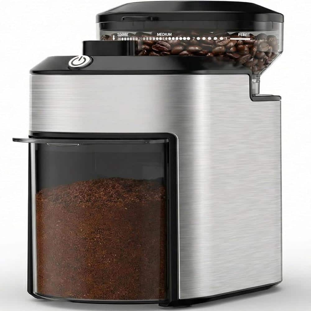 Coffee Grinder, Stainless Steel,  1-10 Cup Capacity For Espresso, French Press & Drip Coffee CG-L088 (Black) price history on PriceWatchPro