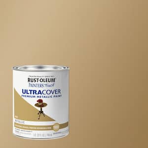 32 oz. Ultra Cover Metallic Gold General Purpose Paint (Case of 2)