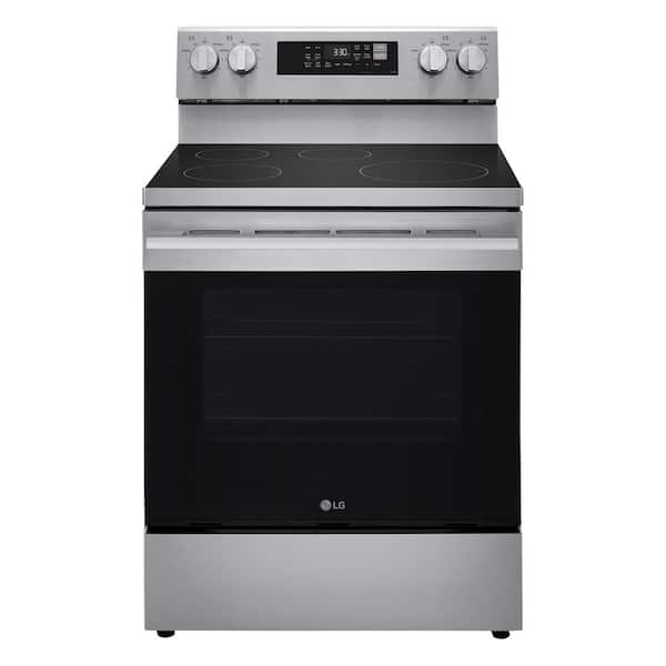 30 in. 6.3 cu. ft. Smart Wi-Fi Enabled Induction Range with ProBake Convection and EasyClean in Stainless Steel