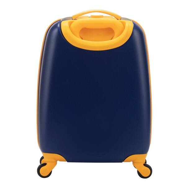 Tobbi Kids Luggage Set, Toddler Hard Shell Suitcase with Wheels, Little Boy Carry On Luggage Dog Style, Size: 12 Backpack & 16 Suitcase, Blue